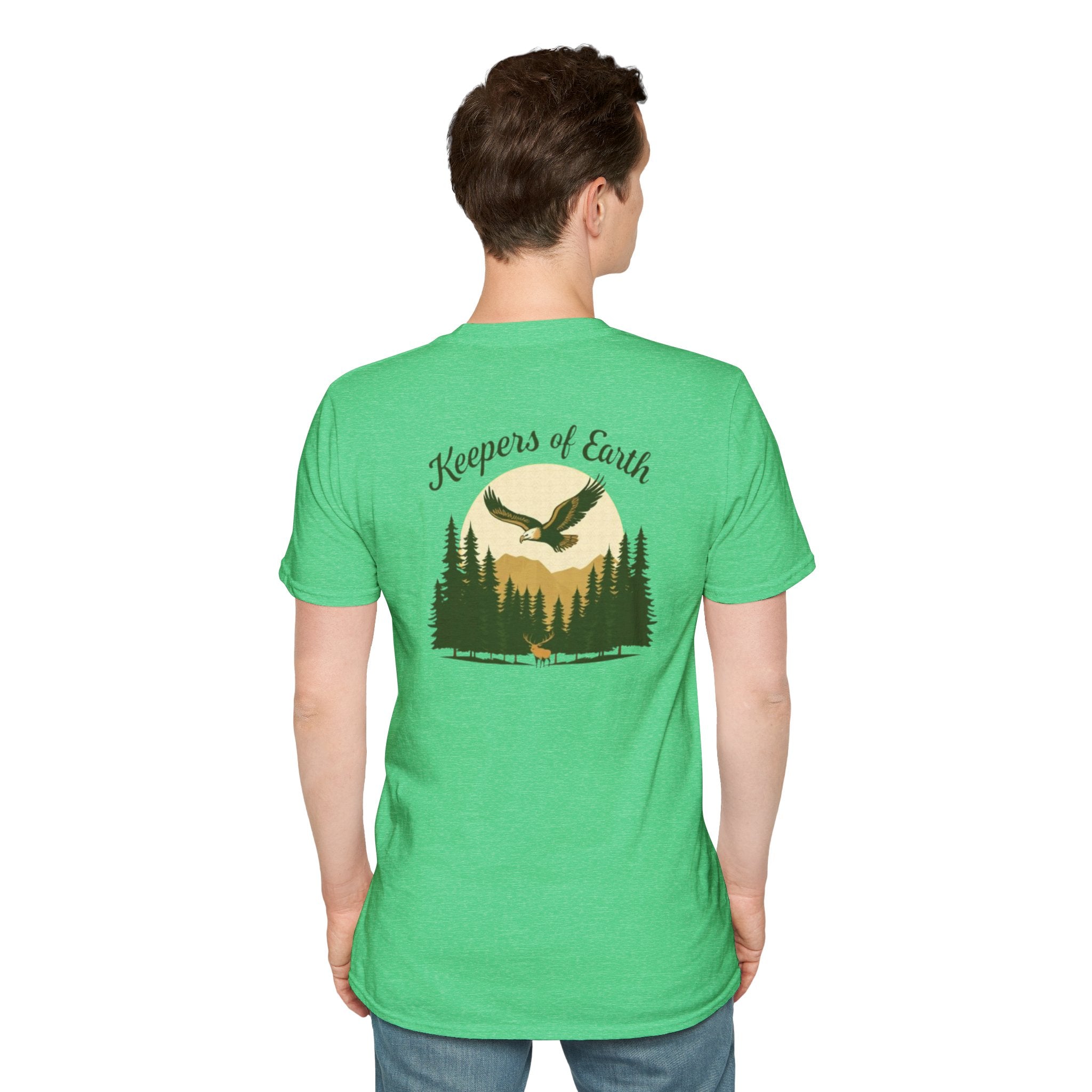 Keepers of the Earth Eagle and Elk T-shirt