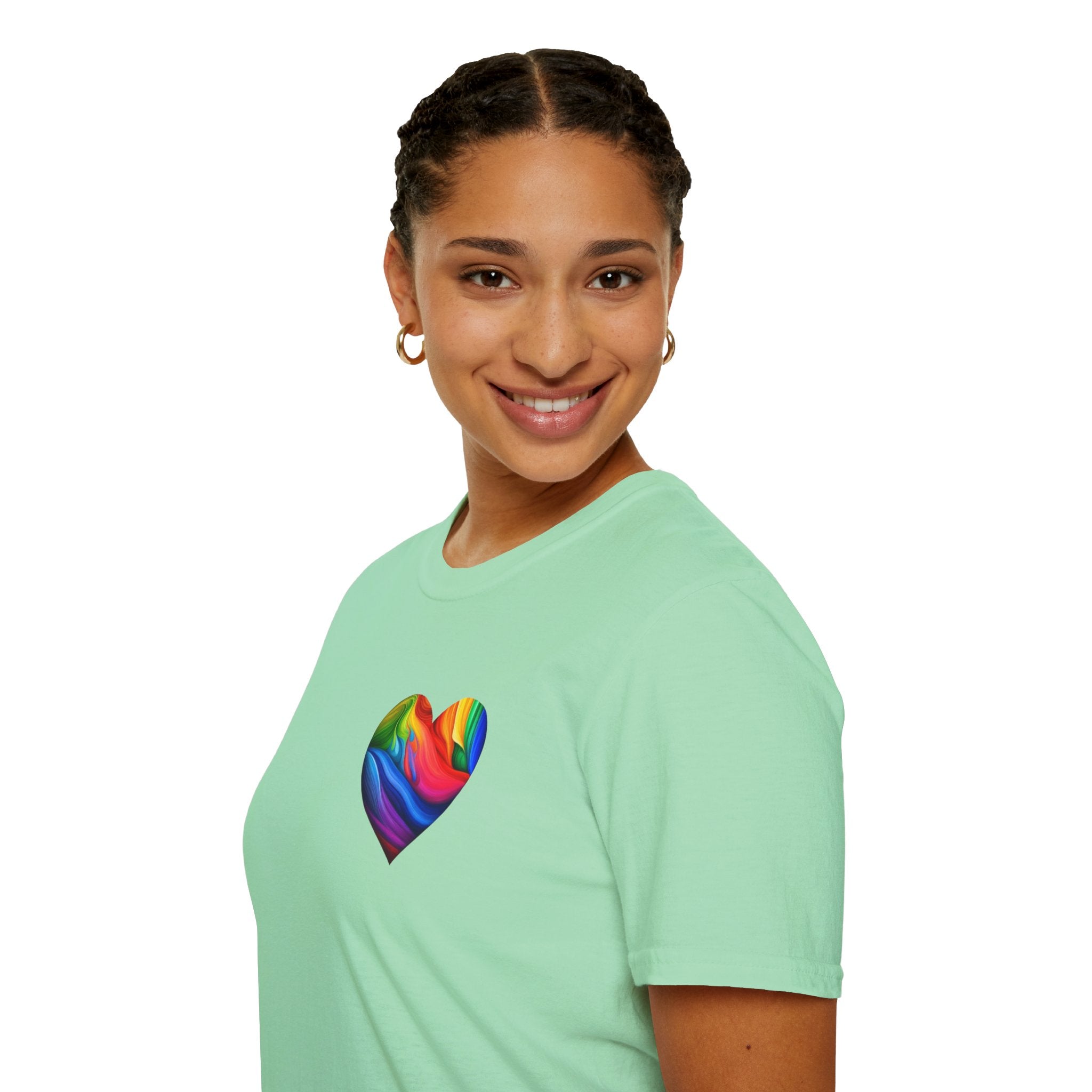 Pride Heart Design T-shirt