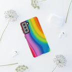Rainbow Swirl Tough Case for Android