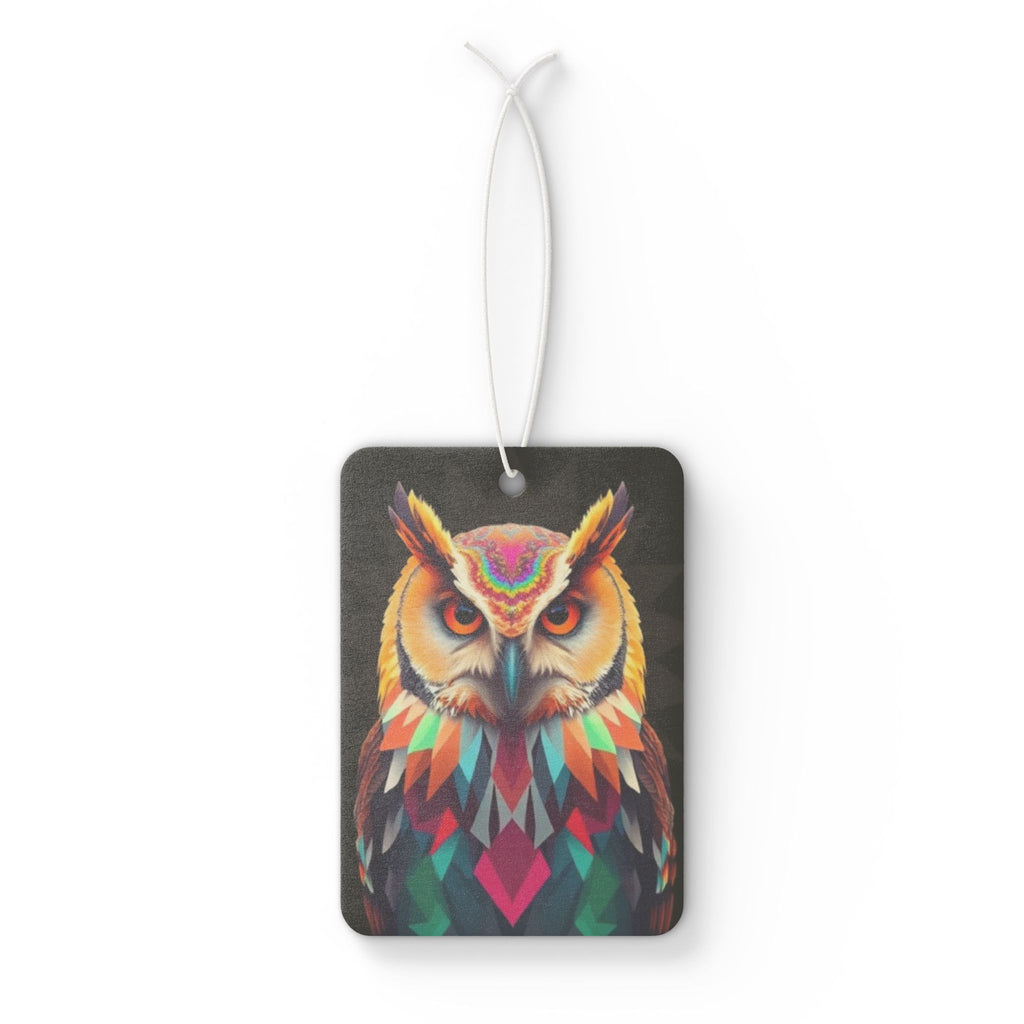 Fractal Owl - Car Air Freshener - Eclectic and Aromatic