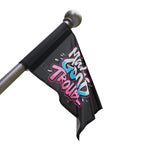 Make Good Trouble Trans Colors Flag