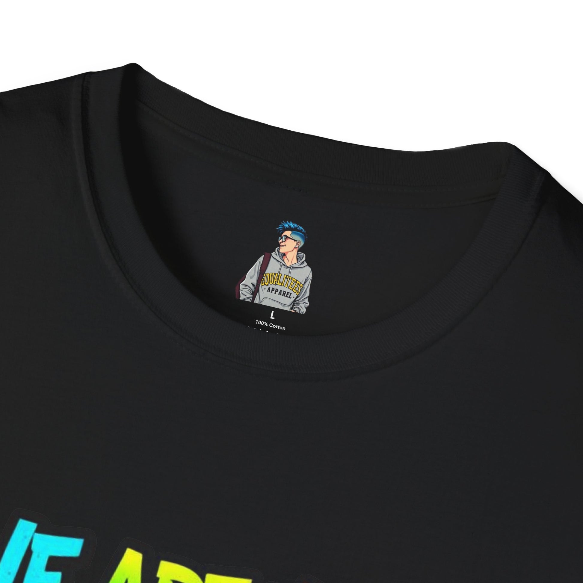 We are WHO We Are Just Leave Us tf Alone Pride Tee