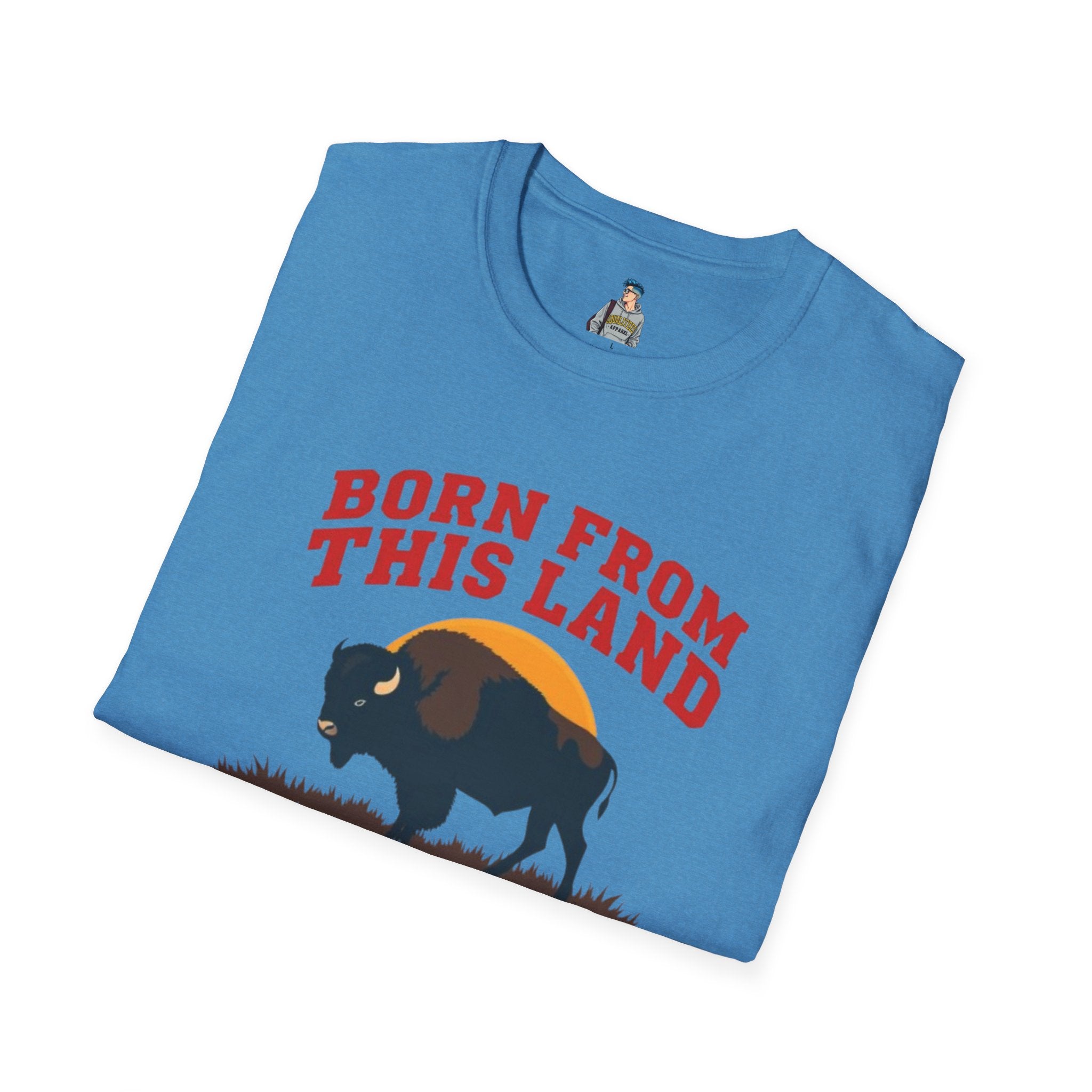 Born From this Land Native and Proud T-Shirt