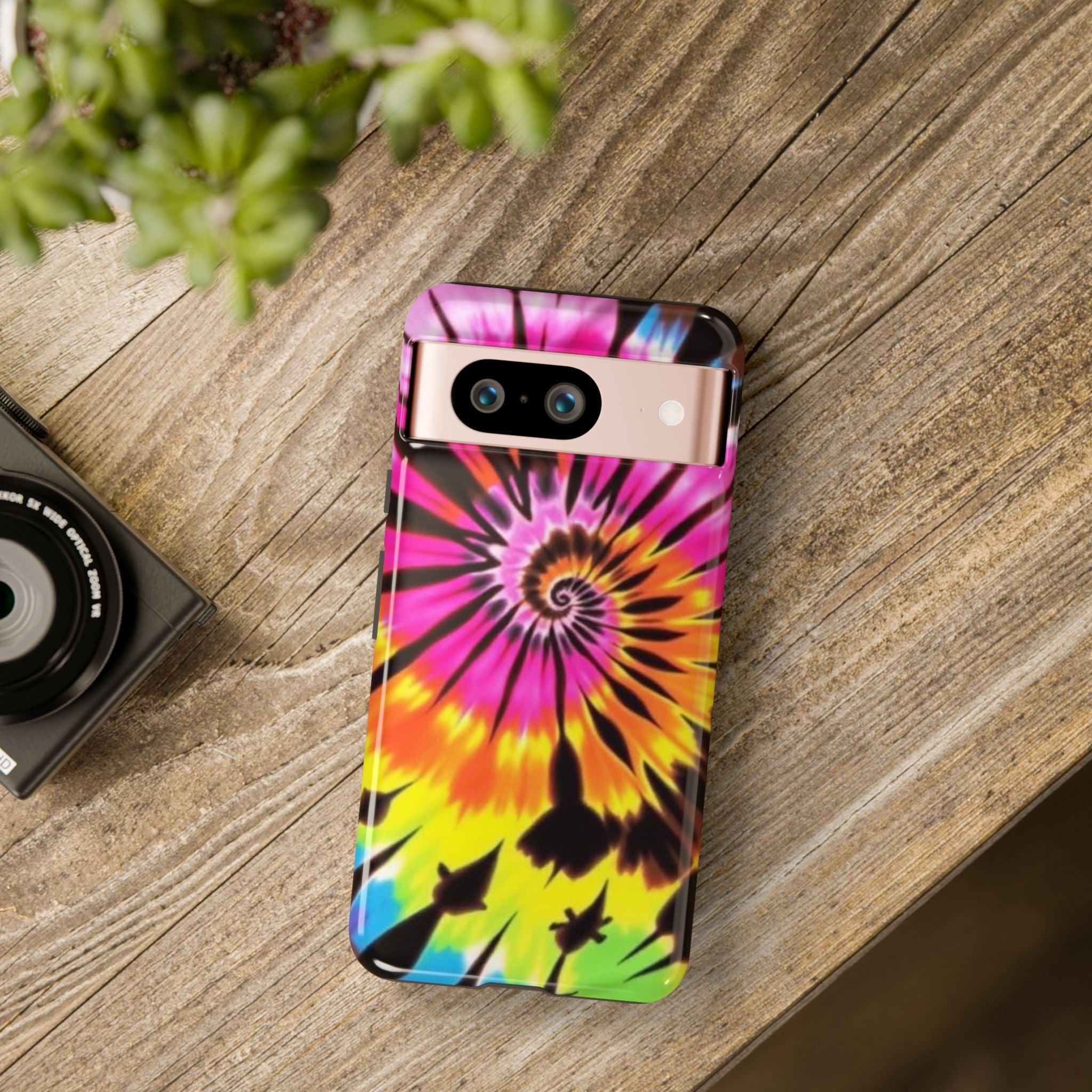 Tie-Dye Spiral Tough Case for Android