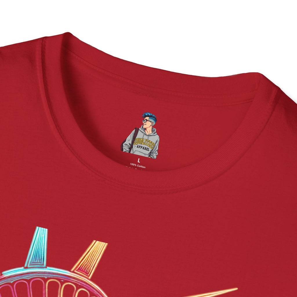 Lady Liberty - Softstyle Unisex T-Shirt