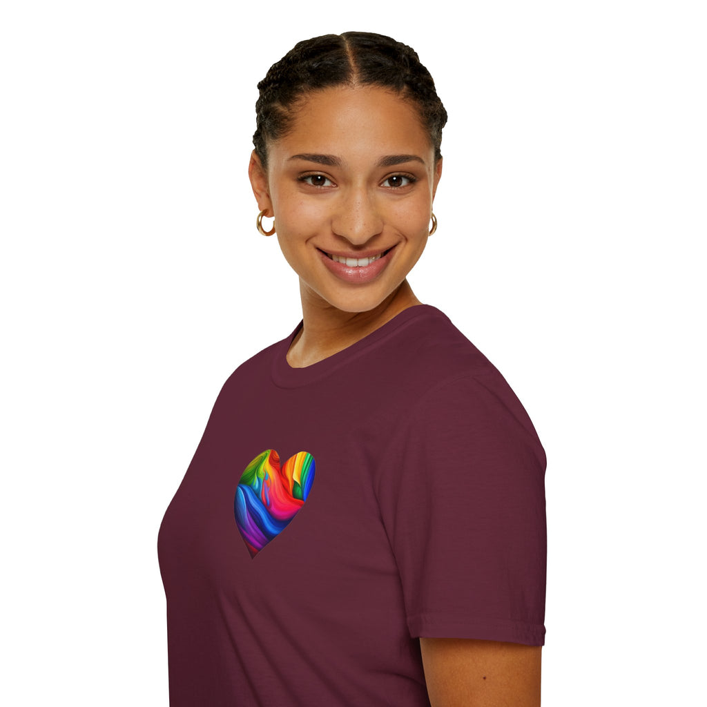 Pride Heart Design T-shirt
