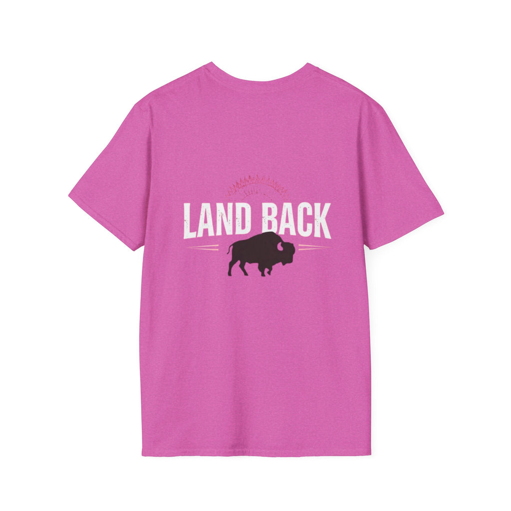 'Land Back' Unisex Softstyle T-shirt