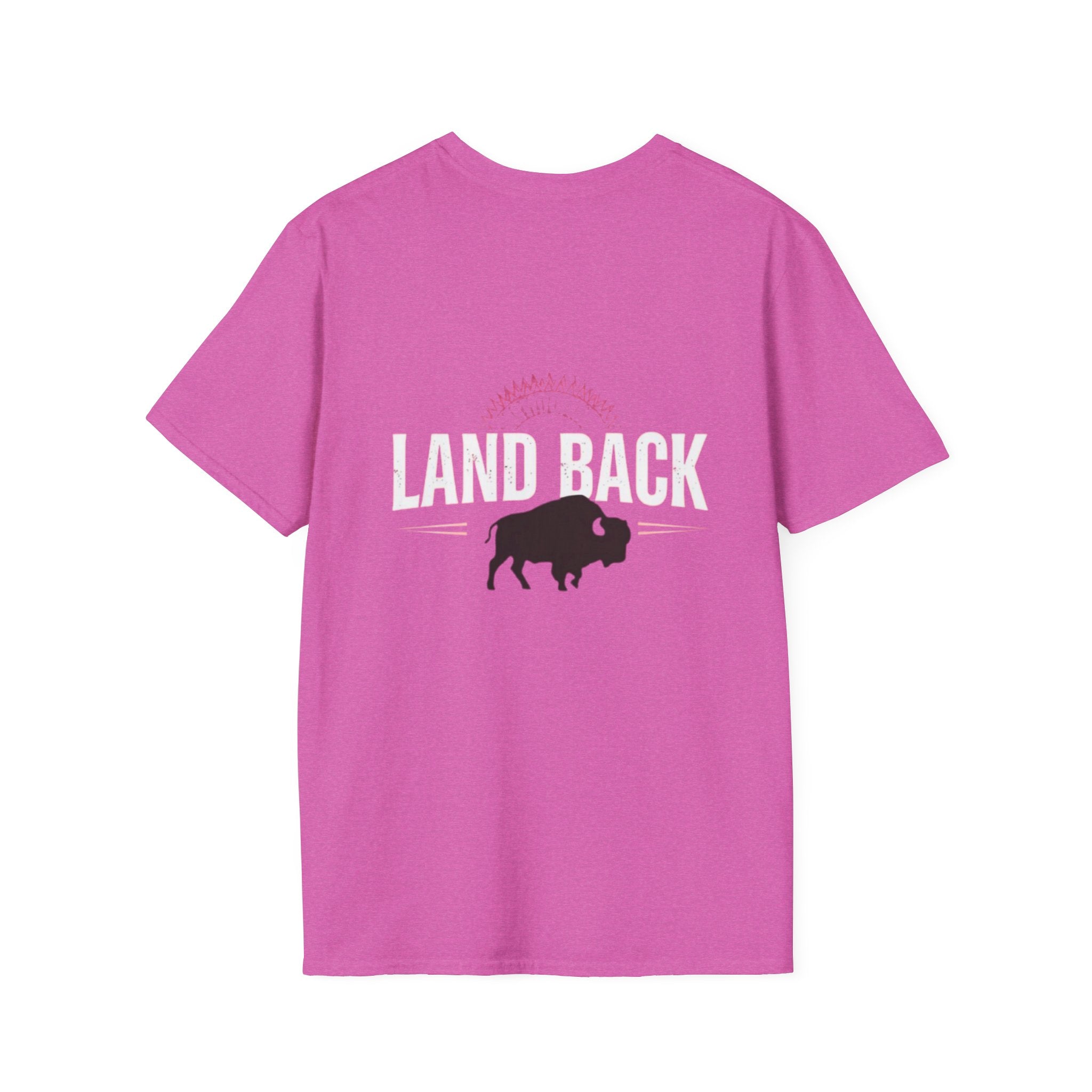 'Land Back' Unisex Softstyle T-shirt