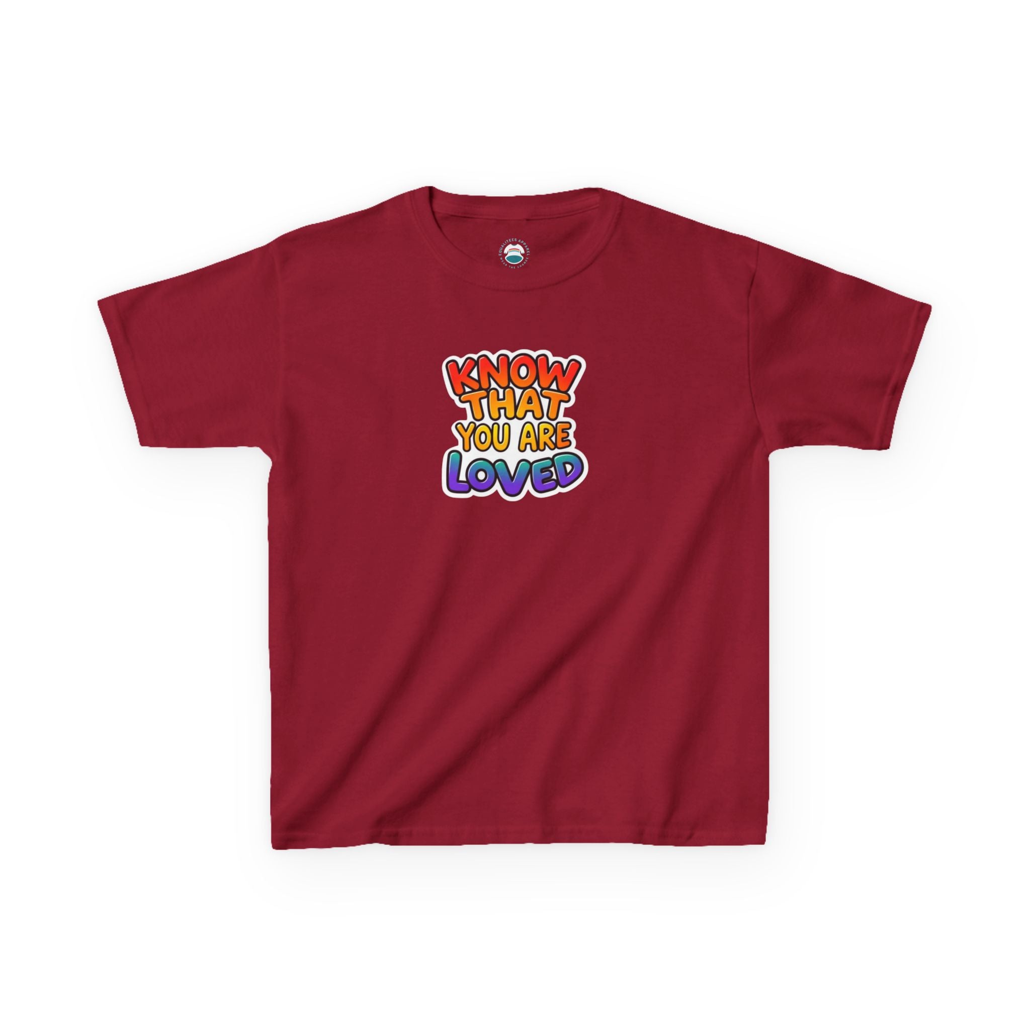 Know That You Are Loved Heavy Cotton™ Tee - Peace Tee for Children
