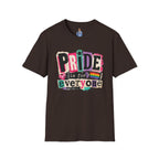 Pride Is for Everyone T-Shirt — Colorful LGBTQ+ Ally Tee