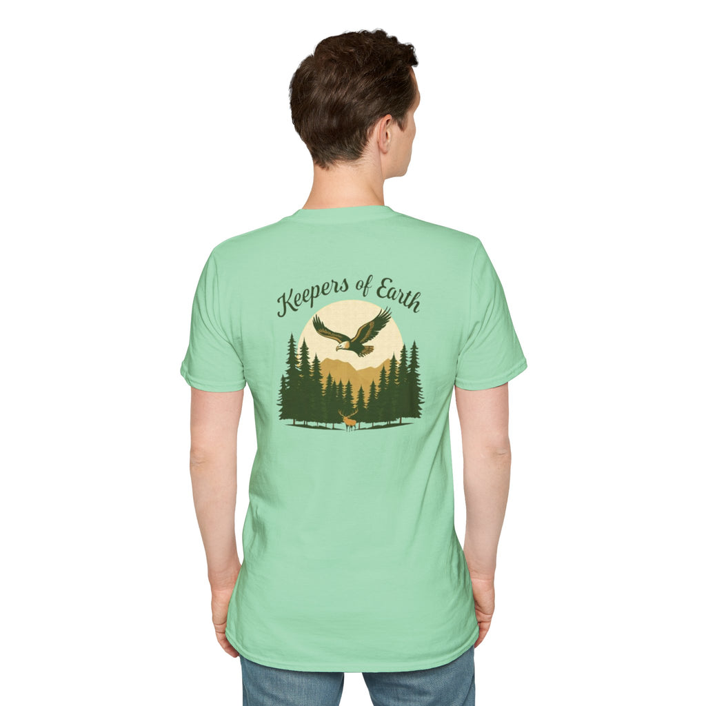 Keepers of the Earth Eagle and Elk T-shirt