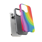 Rainbow Swirl Tough Phone Case for iPhone