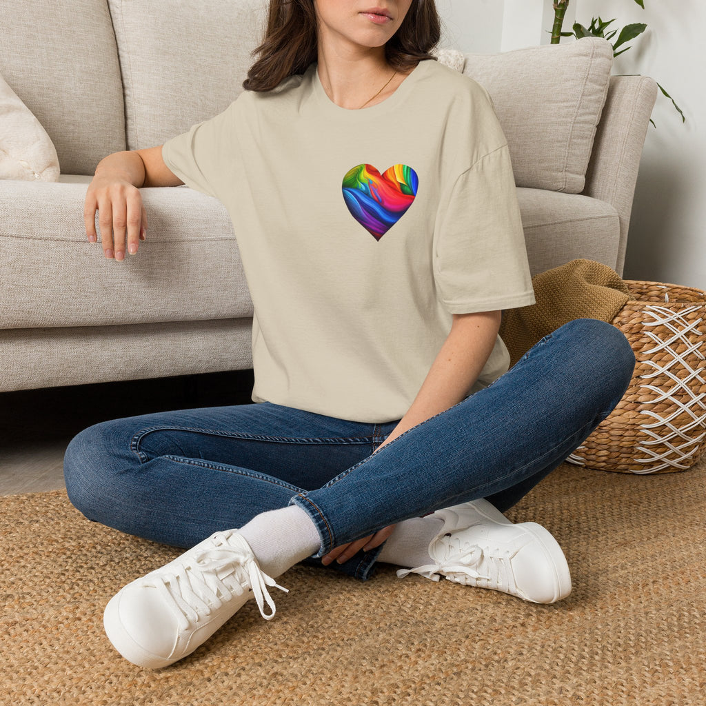 Pride Heart Design T-shirt