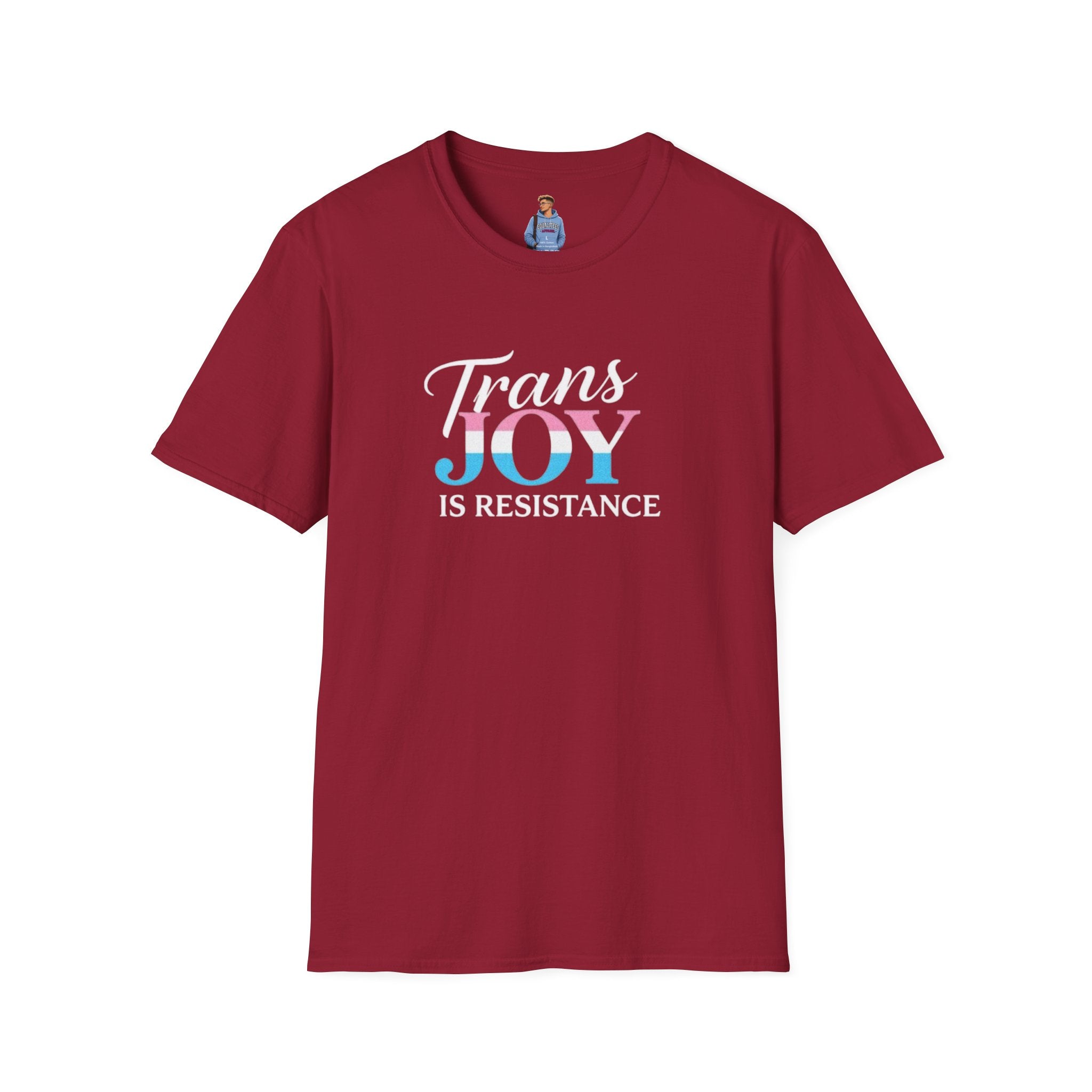 Trans Joy is Resistance Unisex T-Shirt - Celebrate Love and Empowerment