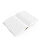 Rainbow Painted Feet Hard Backed Journal - Perfect for Gifts, Journaling, and Celebrations