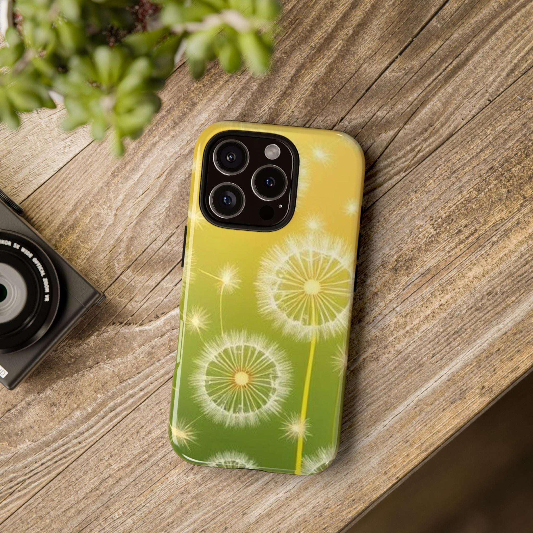 Dandelion Breeze Tough Phone Case for iPhone