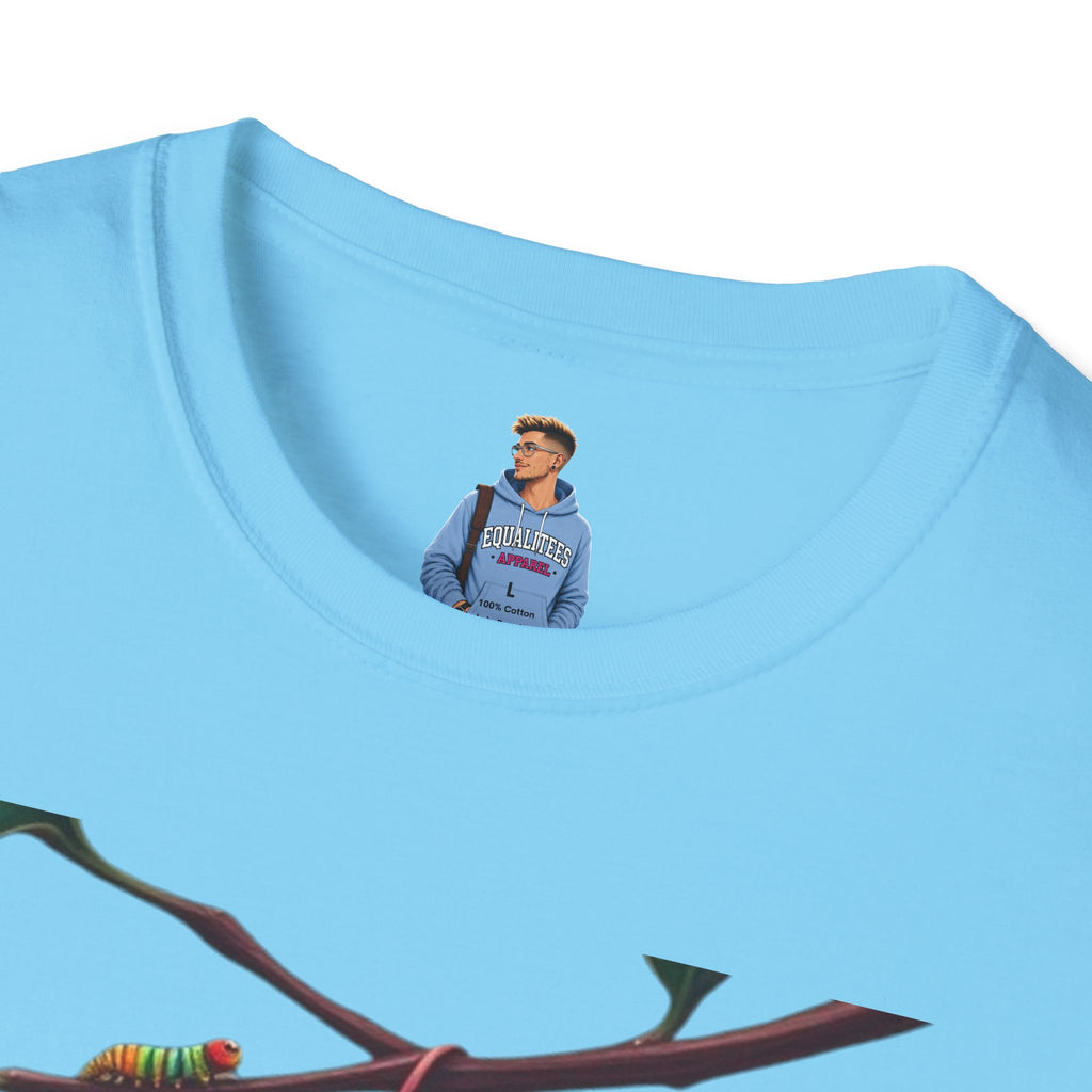 Rainbow Butterfly Cocoon Pride T-Shirt