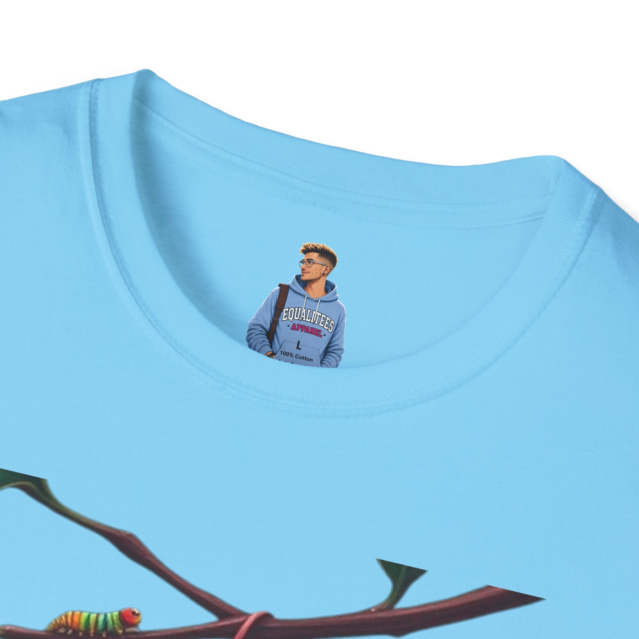 Rainbow Butterfly Cocoon Pride T-Shirt