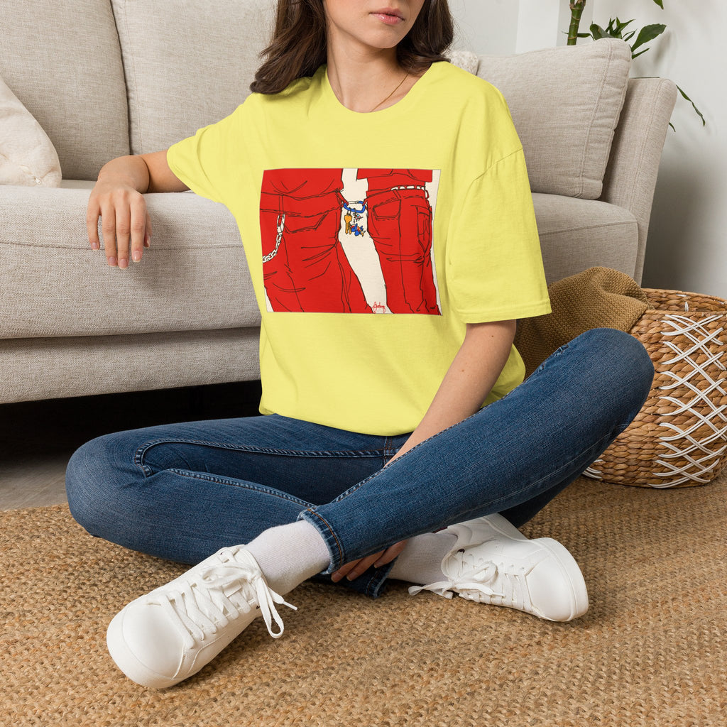 Red Jeans by Audrey Pride Tree Las Vegas T-Shirt