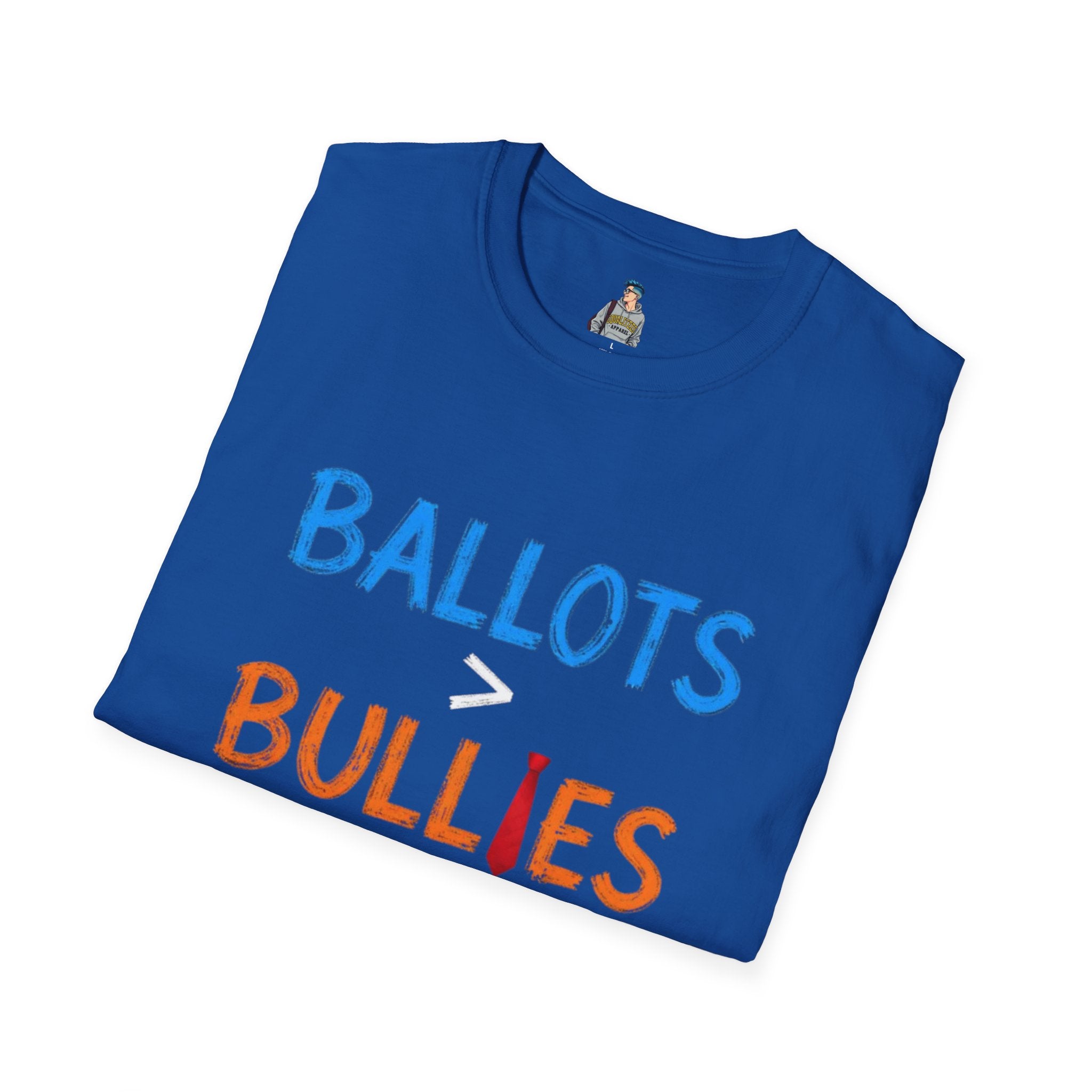 Ballots > Bullies T-Shirt — "I Will Not Be Intimidated" Voter Rights Tee