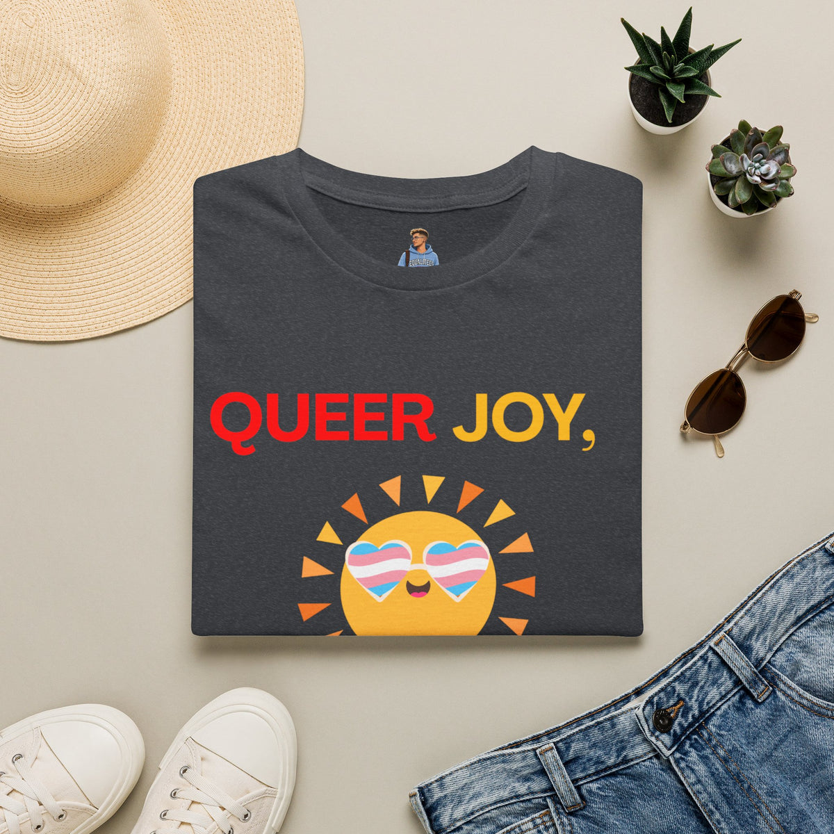 Queer Joy Is Resistance Pride Tree Las Vegas T-Shirt