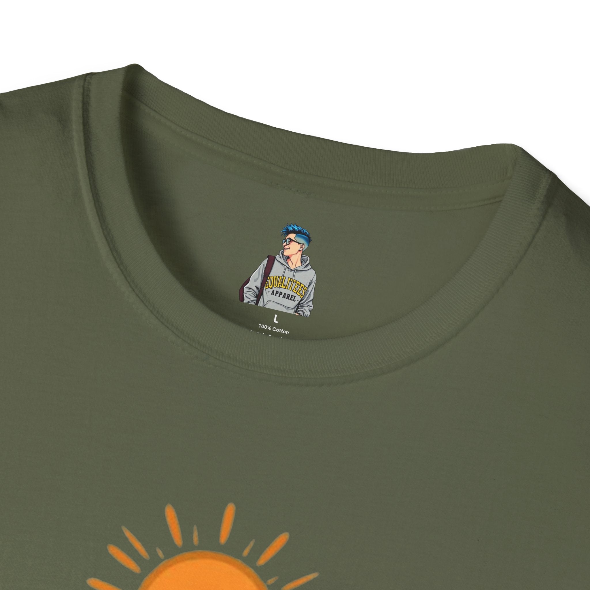 Mountain Scene Unisex Softstyle T-shirt