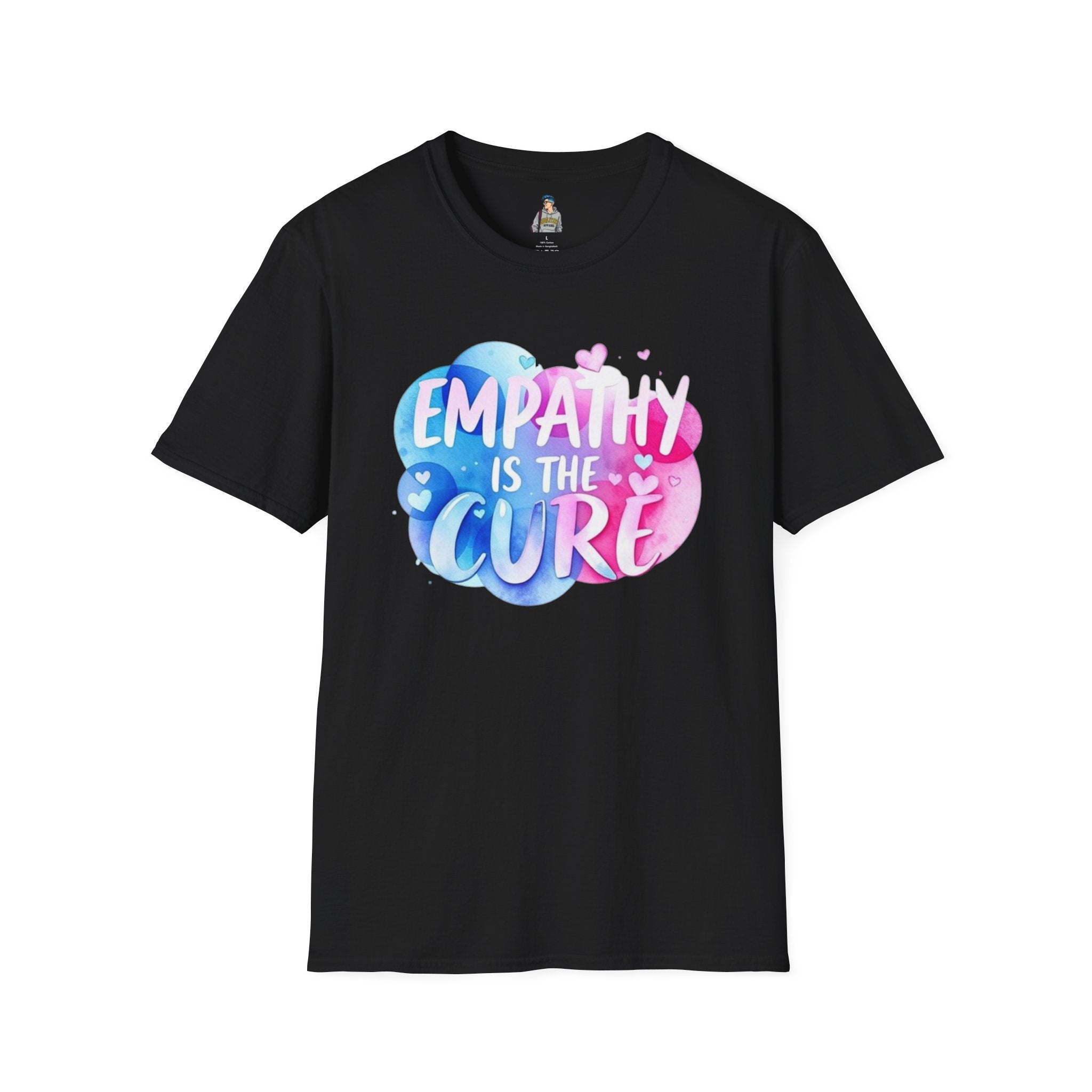 Empathy is the Cure Unisex Softstyle T-Shirt - Comfortable and Inspirational Tee for Everyday Wear