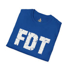 FDT Distressed Graphic T‑Shirt — Bold Statement Tee