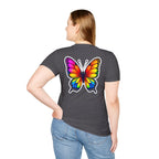 Rainbow Butterfly Cocoon Pride T-Shirt