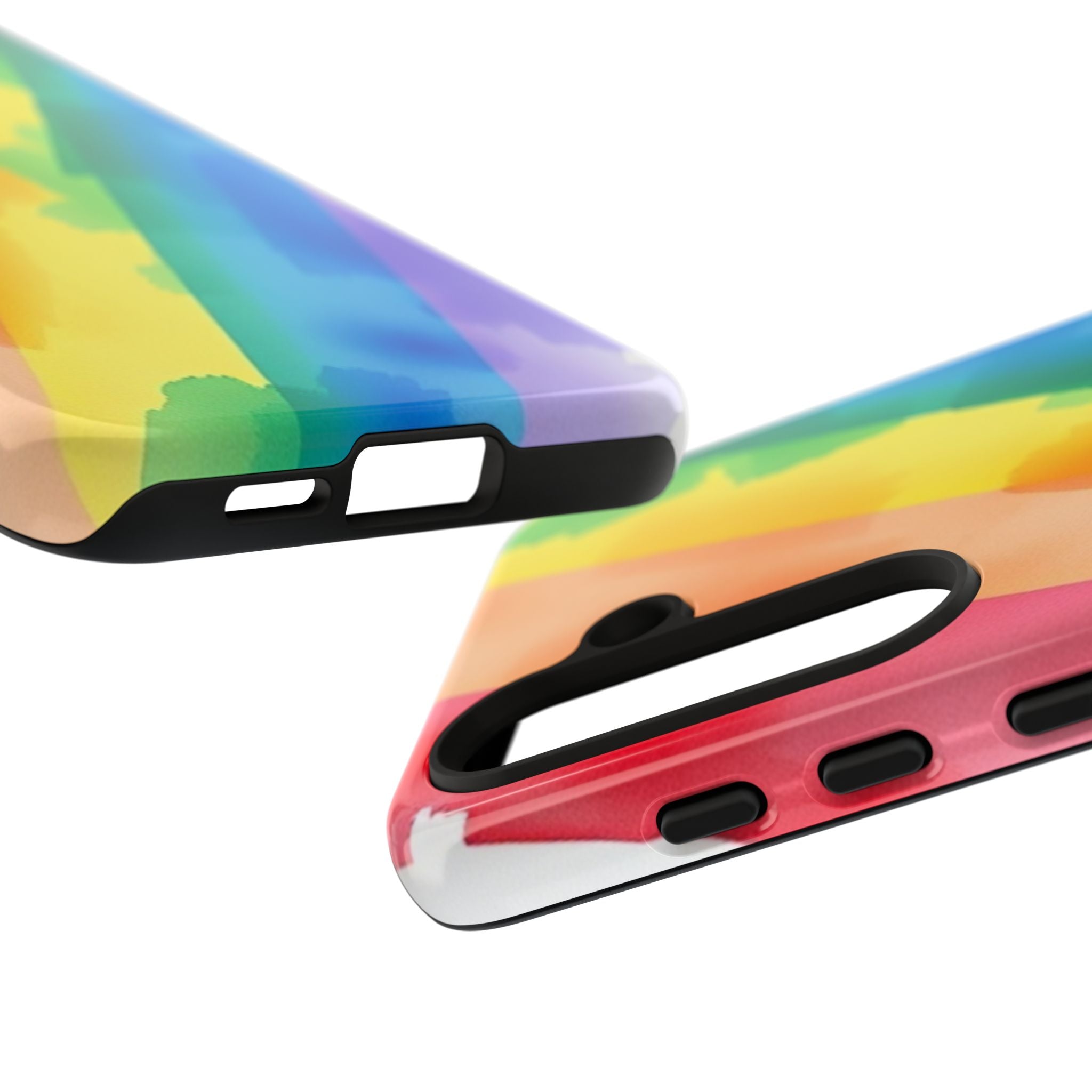 Rainbow Watercolor Art Tough Cases For Android & iPhone