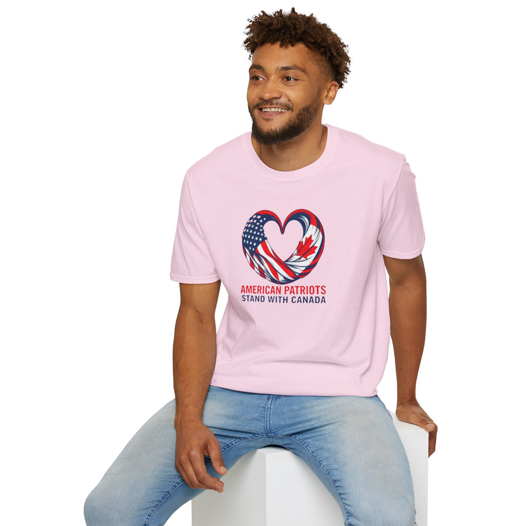 American Patriots Stand with Canada T-shirt