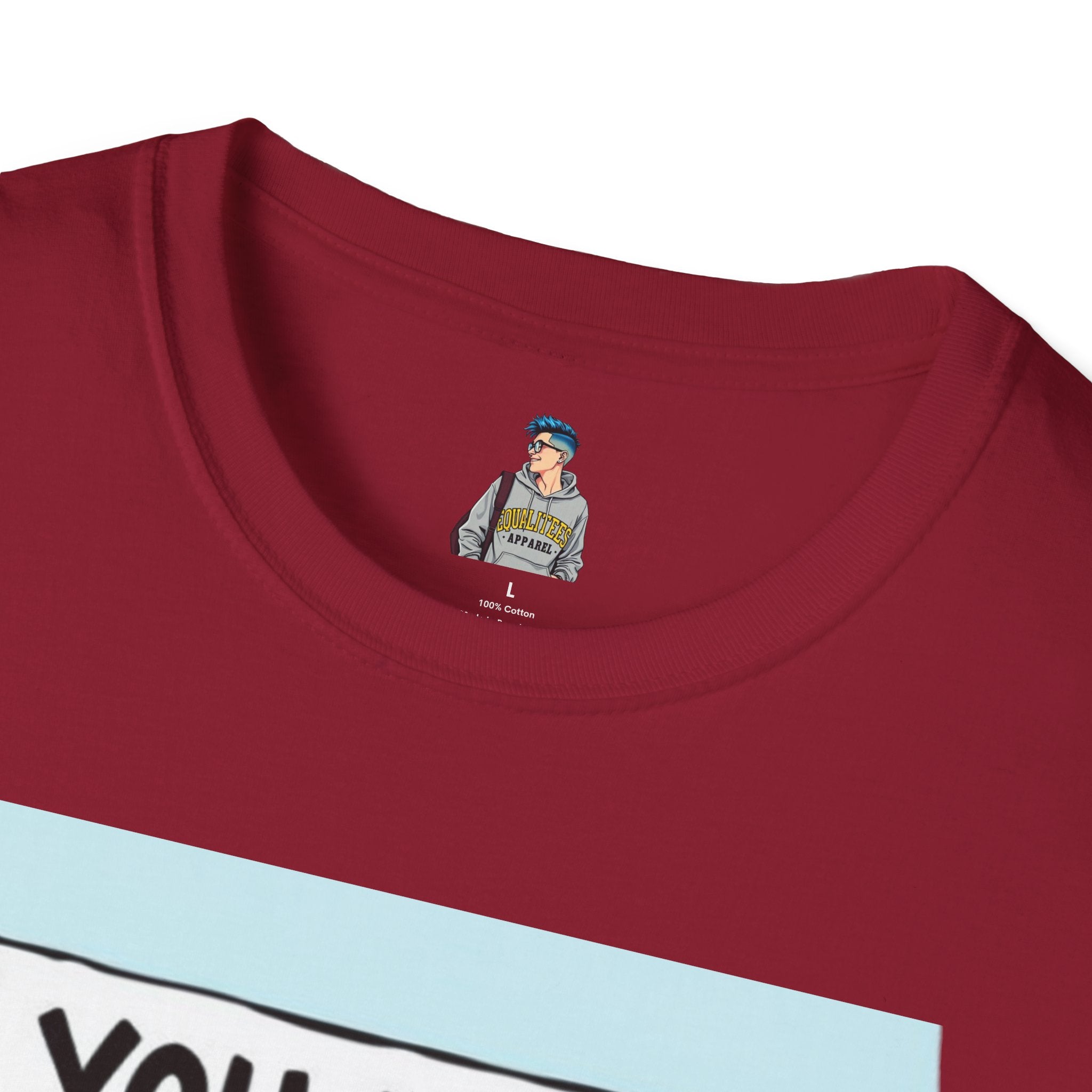 You Don't Know Me Enough to Hate Me Trans Pride T-Shirt - Unisex Softstyle Tee for Casual Wear