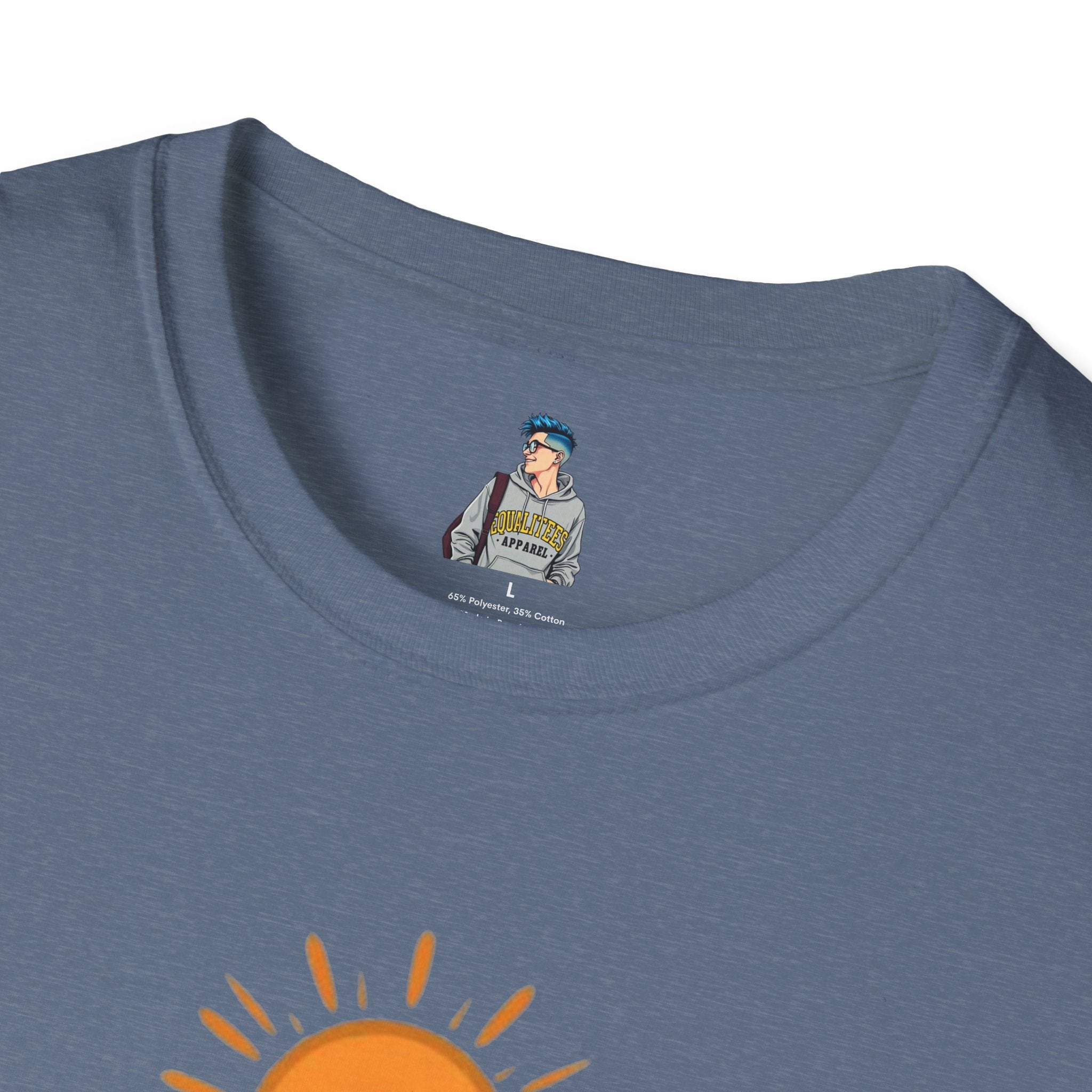 Mountain Scene Unisex Softstyle T-shirt