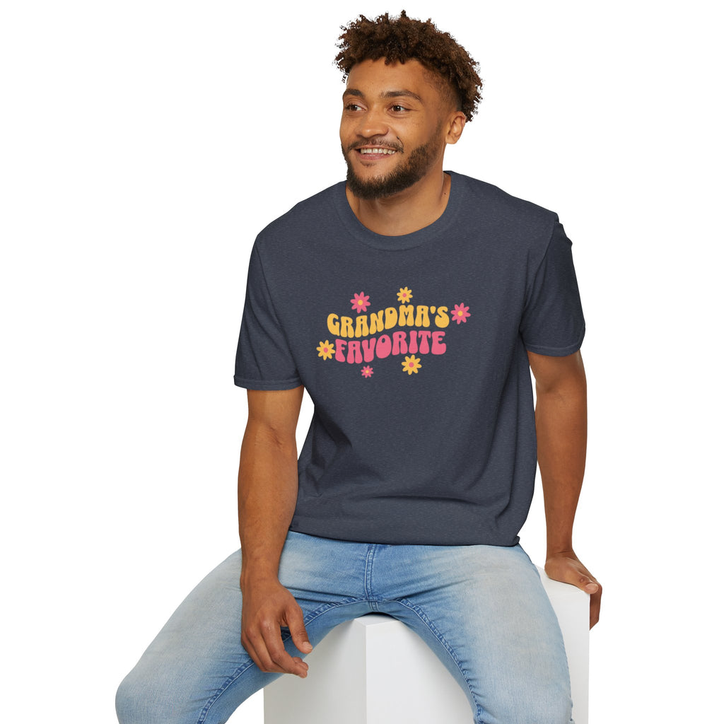 Grandma's Favorite Unisex Softstyle T-Shirt - EqualiTees.Me