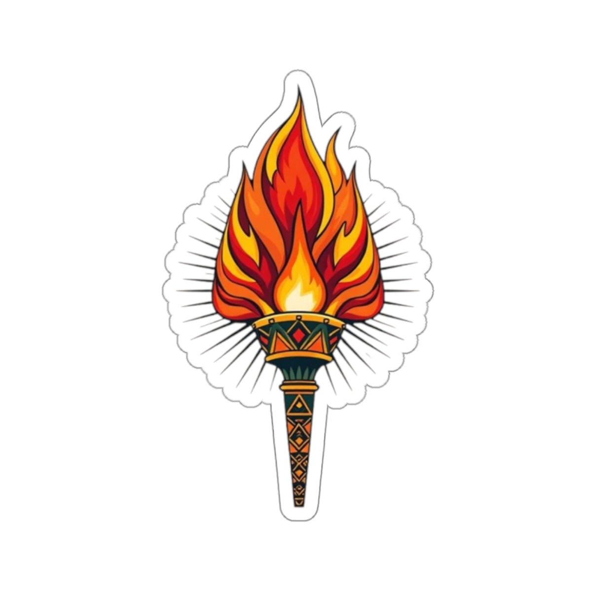 Die-Cut Stickers - Torch of Enlightenment