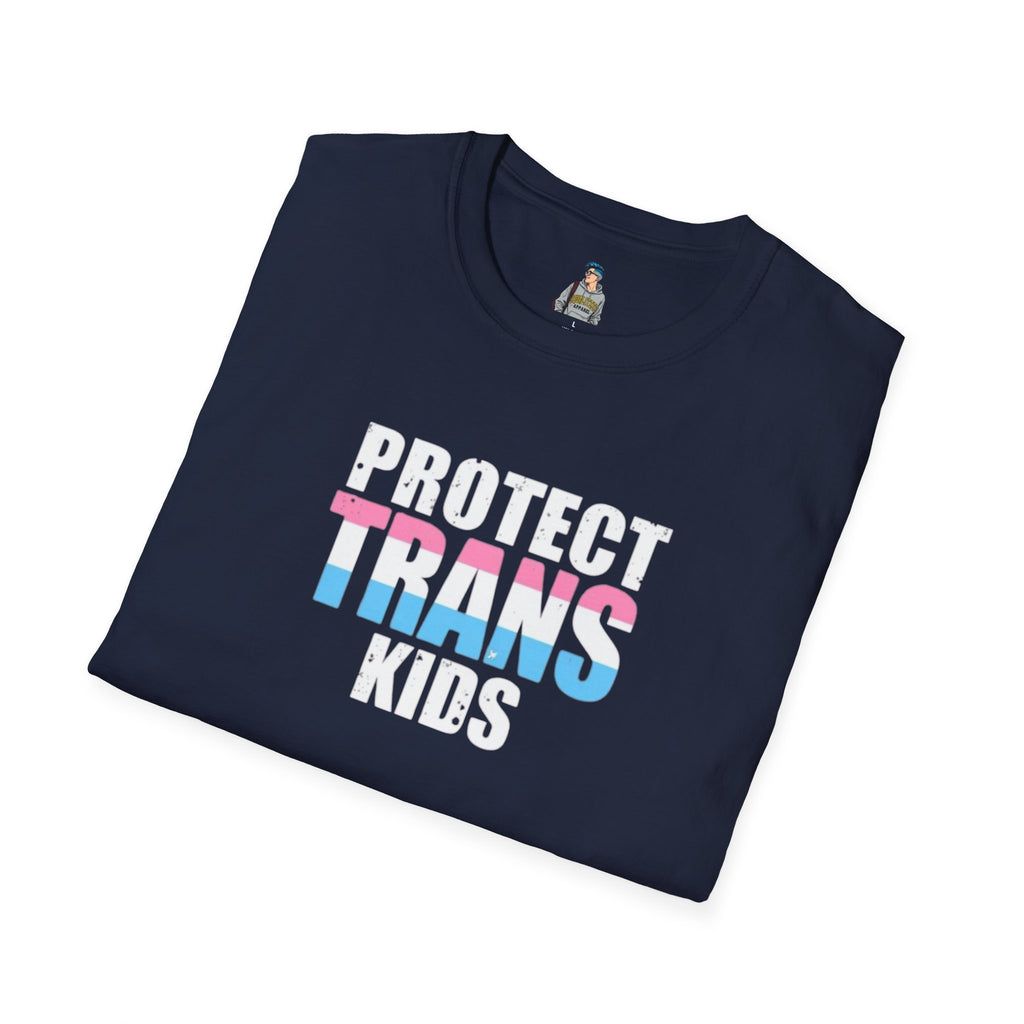 Unisex Softstyle T-Shirt - PROTECT TRANS KIDS