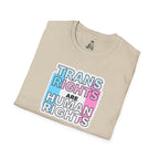 Trans Rights Unisex Softstyle T-Shirt - Support Equality & Trans Rights