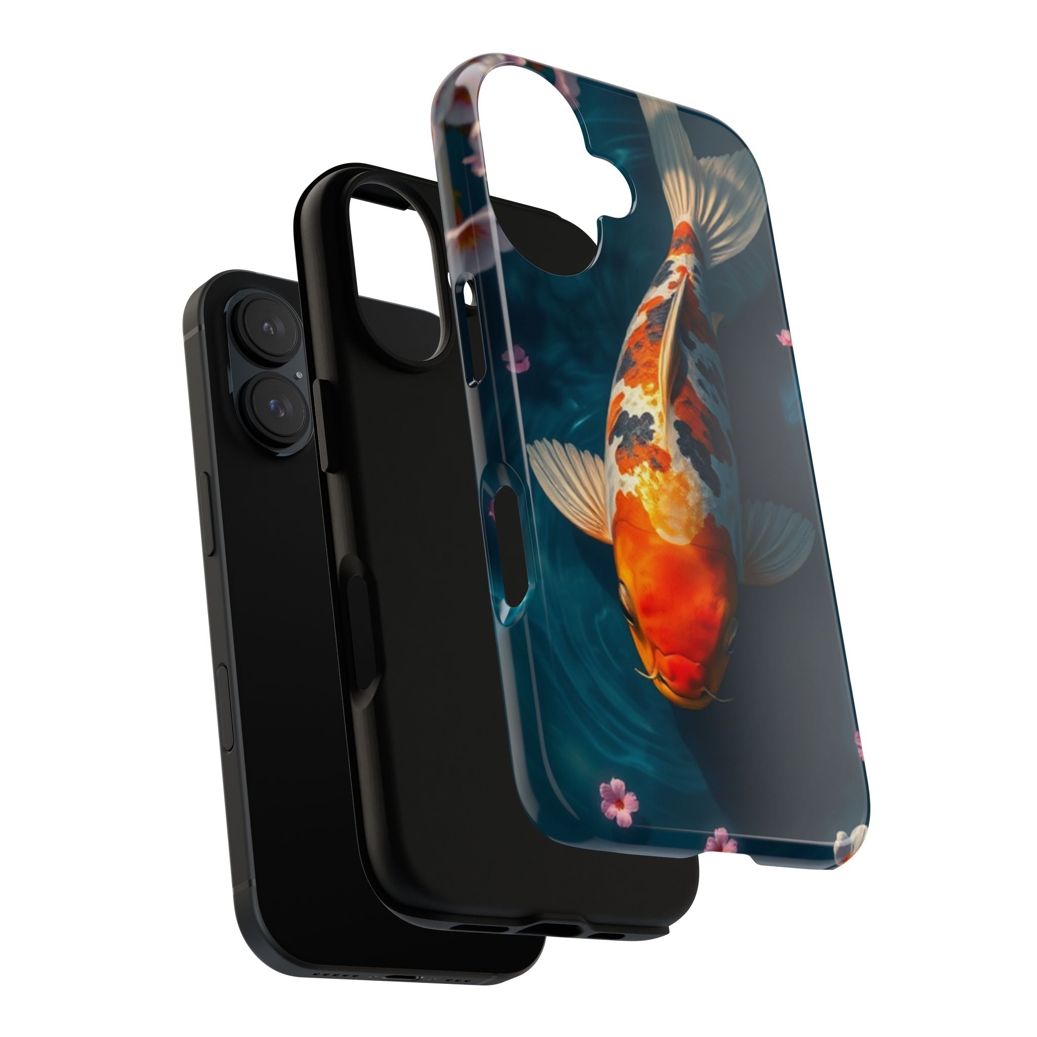 Peaceful Koi Cherry Blossom Tough Cases For Android & iPhone