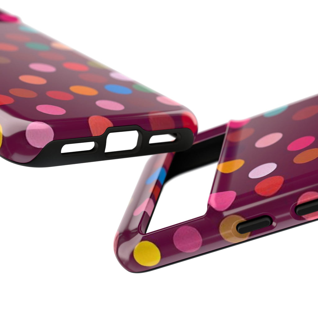 Polka-Dot Colorful Tough Case for Android