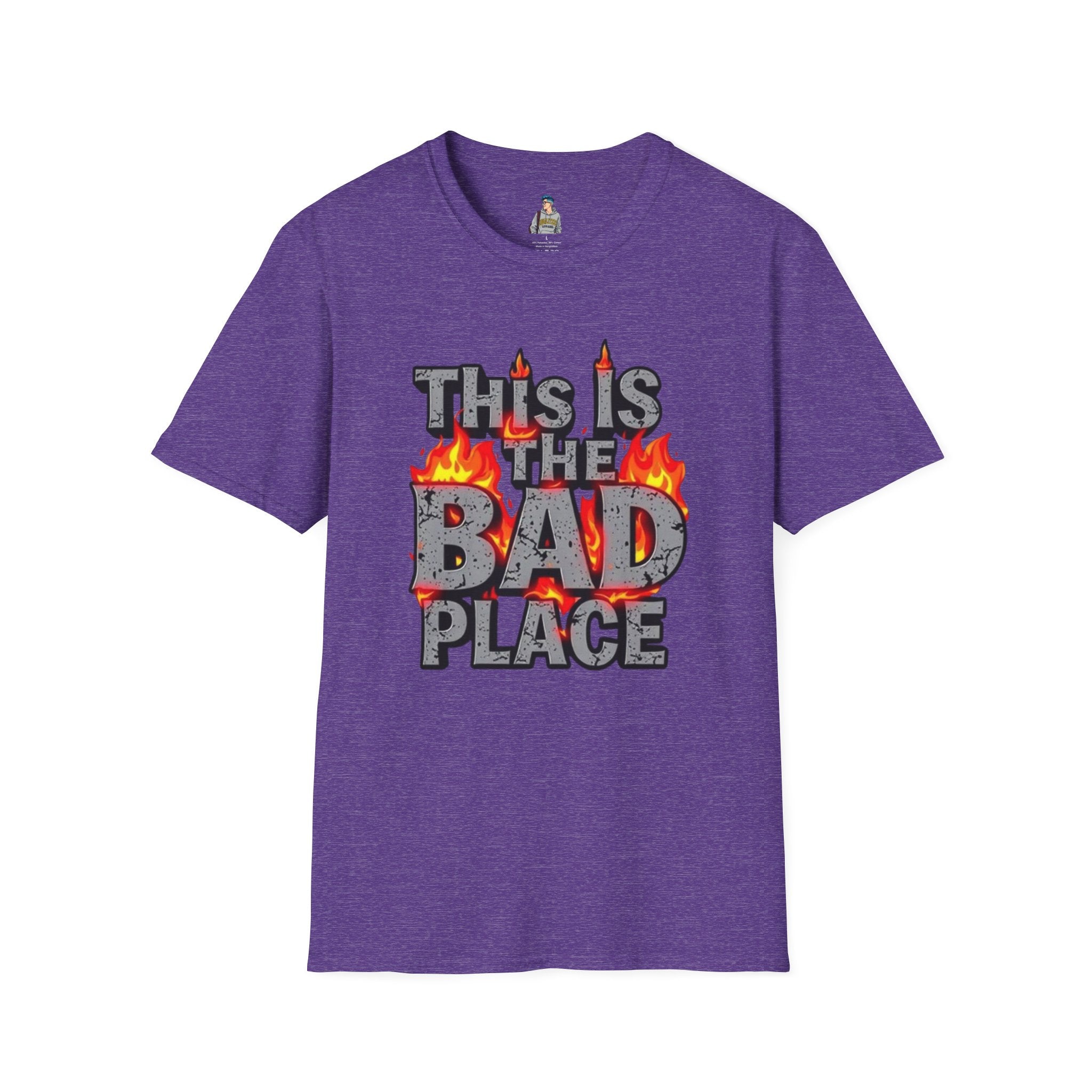 Funny Graphic T-Shirt: 'This is the Bad Place