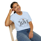 Love Is Never Wrong T-Shirt — LGBTQ+ Pride Heart Tee