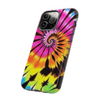 Tie-Dye Spiral Phone Case for iPhone