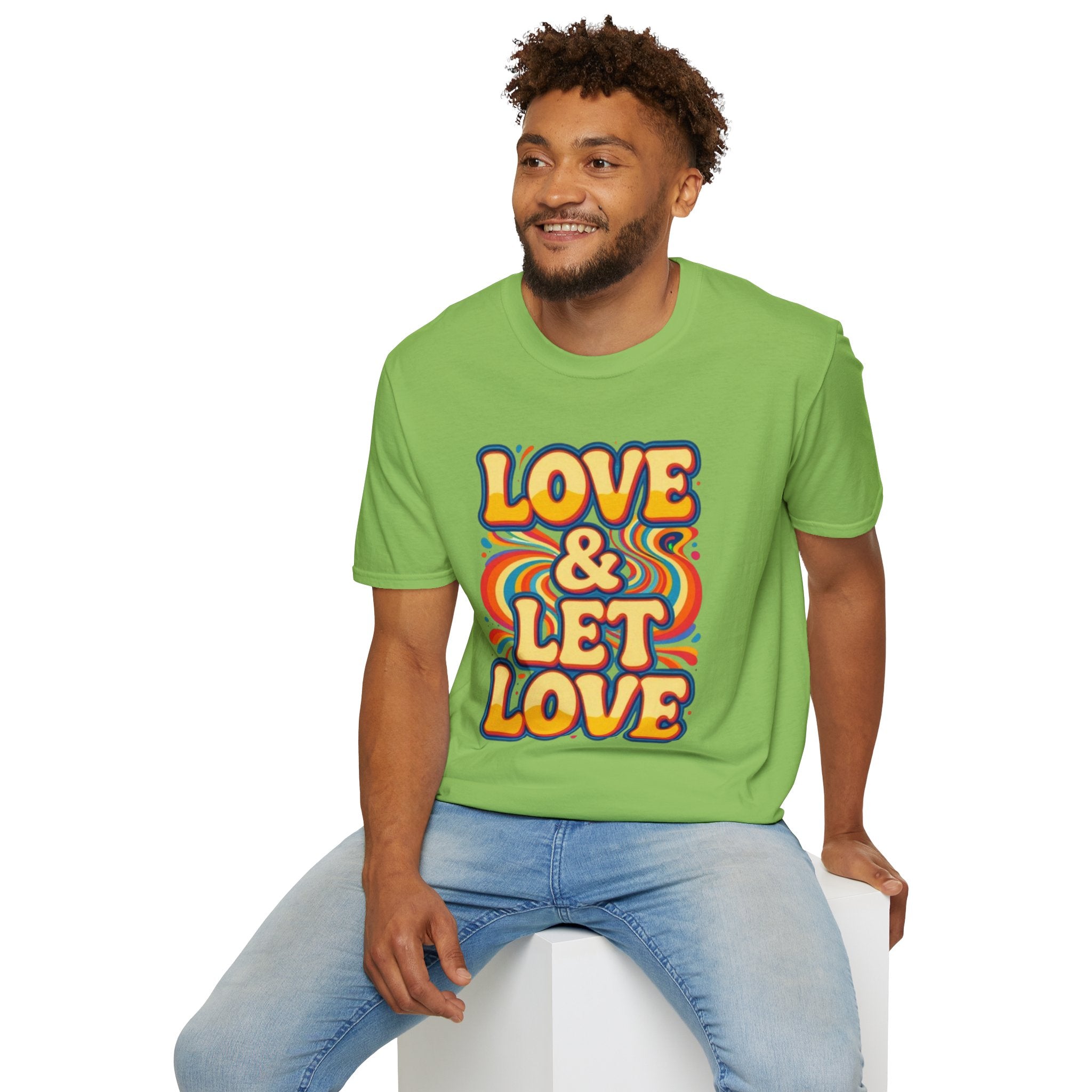 Love & Let Love Retro T-Shirt