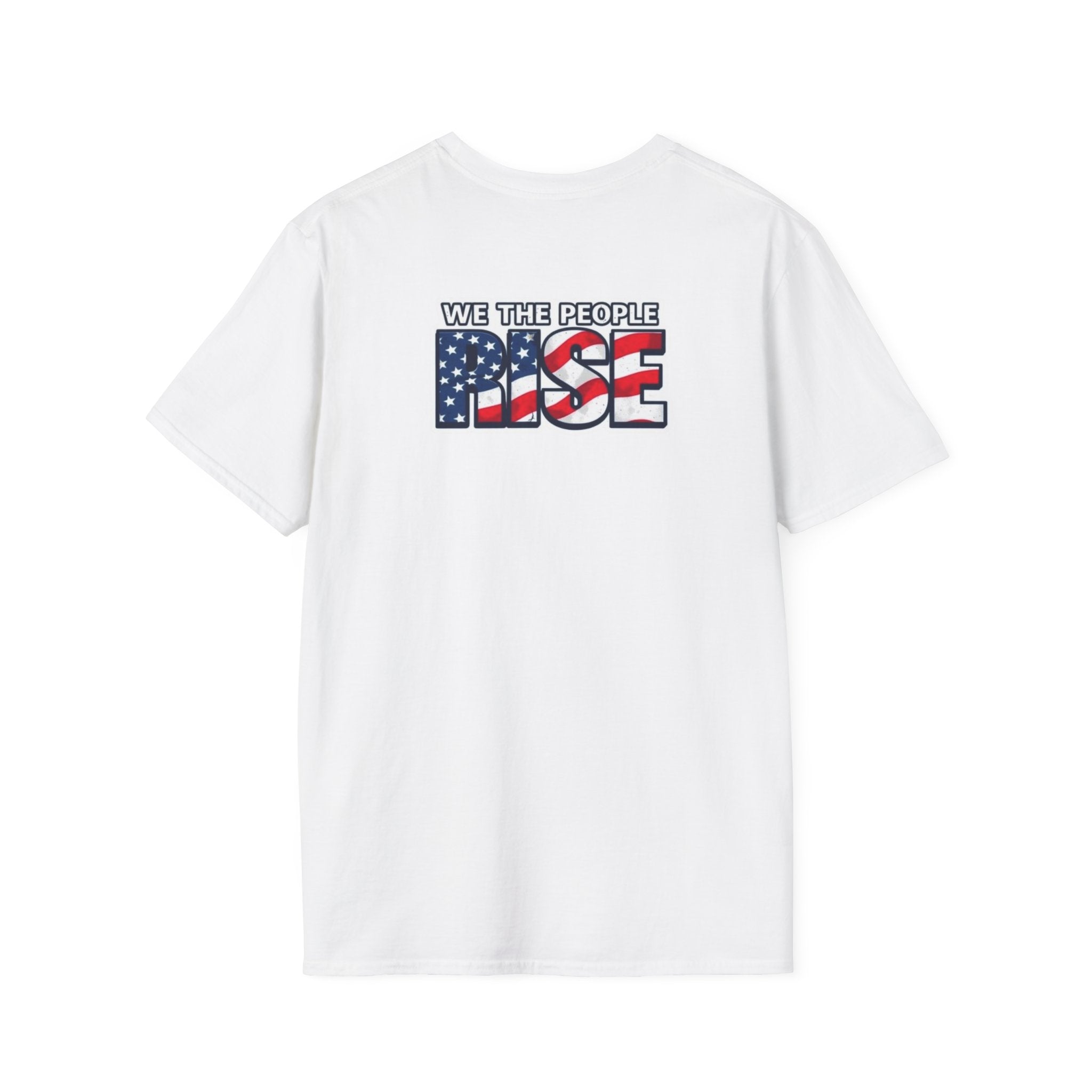 Patriotic Unisex T-Shirt - 50501 We The People Rise - American Flag Design