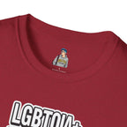 LGBTQIA+ History Is Now Unisex Softstyle T-Shirt