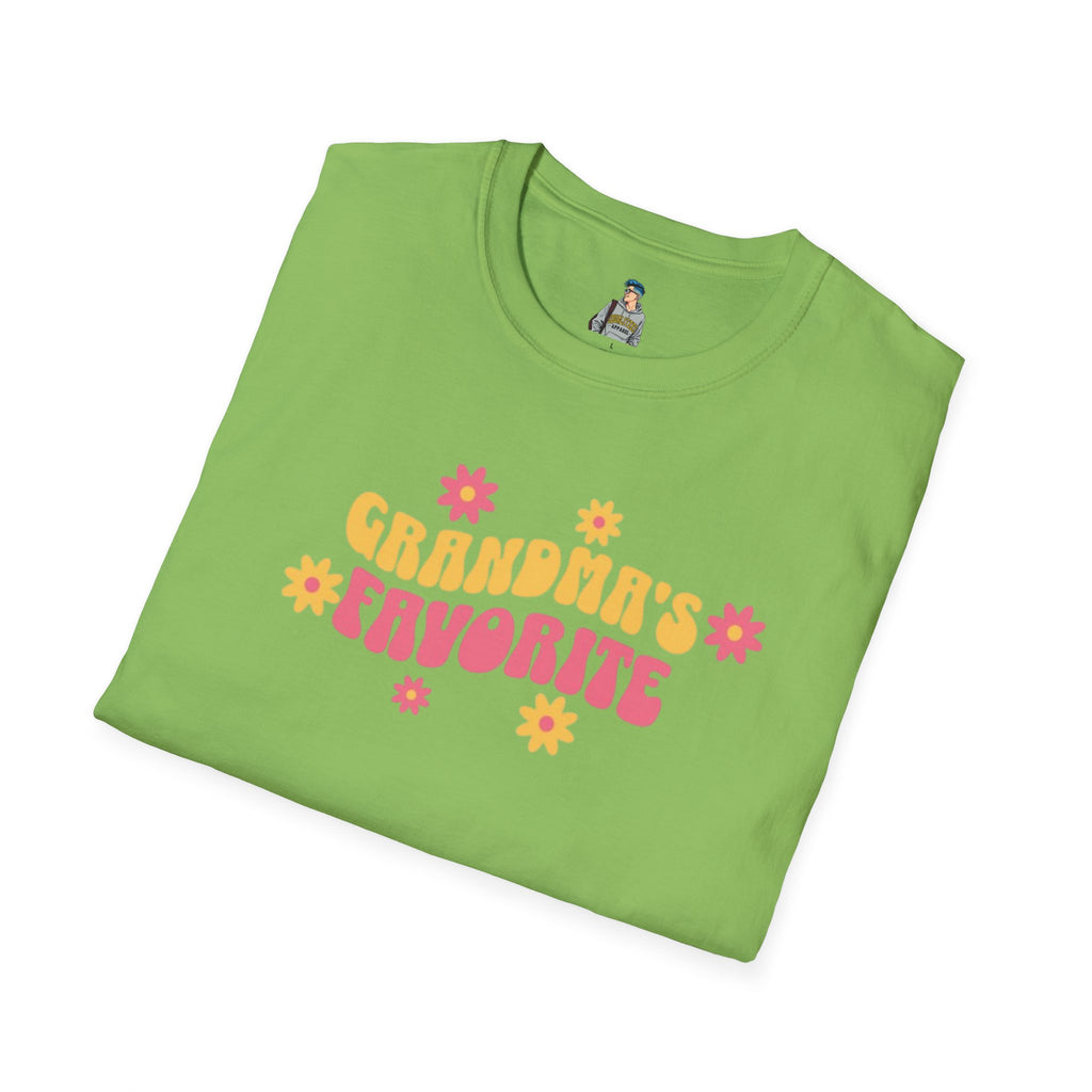 Grandma's Favorite Unisex Softstyle T-Shirt - EqualiTees.Me