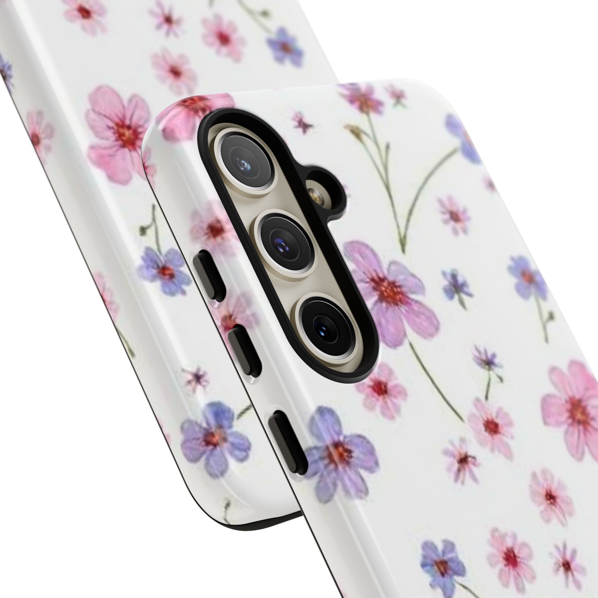 Pink Wildflower Tough Case for Android