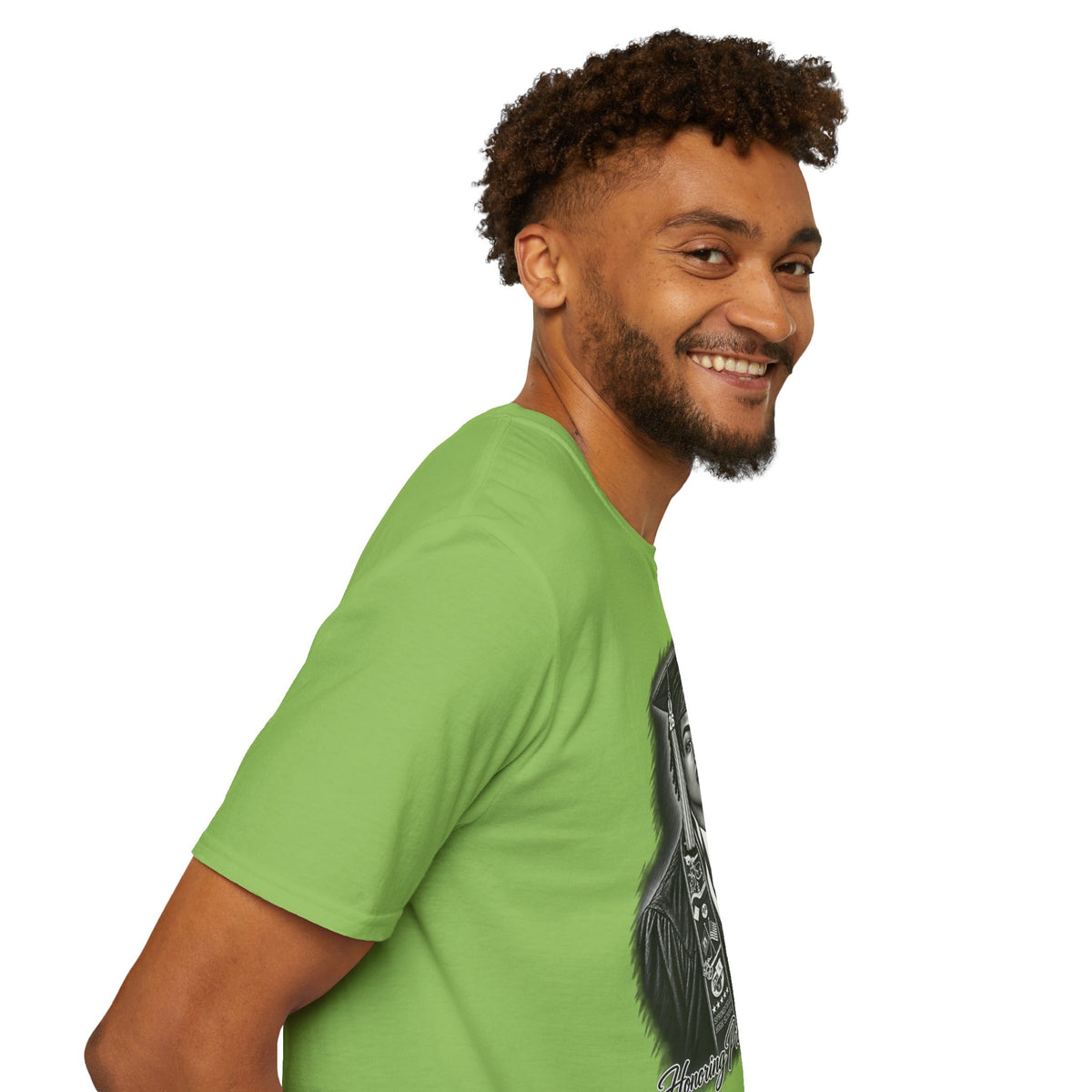 Portrait Front and Back - In Memory of Pierre Damas Bel T-Shirt