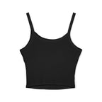 Women's Spaghetti Strap Tank Top - "Nazis Are Bad, MMK?" Graphic Tee for Social Justice Advocates