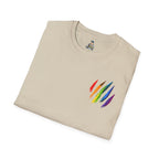 Rainbow Scratch Unisex Softstyle T-Shirt - Casual Comfort for All Occasions